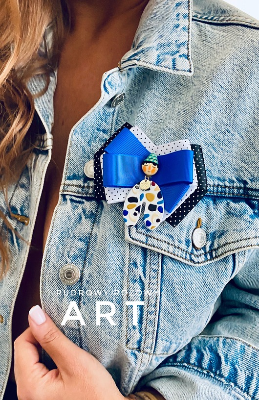 broszki Nowa Kolekcja ART z postaciami 3d wyrwanymi z obrazu
