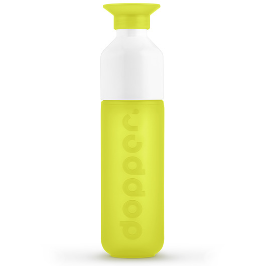 butelki wielorazowe Butelka na wodę Dopper 450ml - Seahorse Lime