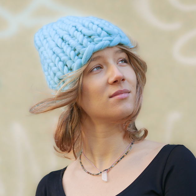 czapki damskie 100% MERINO CZAPKA