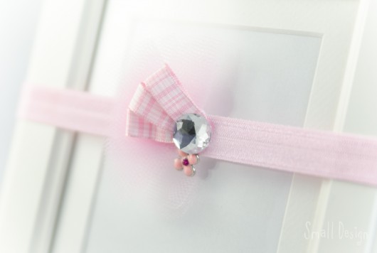 Opaska różowa smalldesign