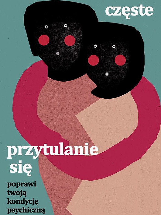 plakaty Częste przytulanie się / Poster 40x30