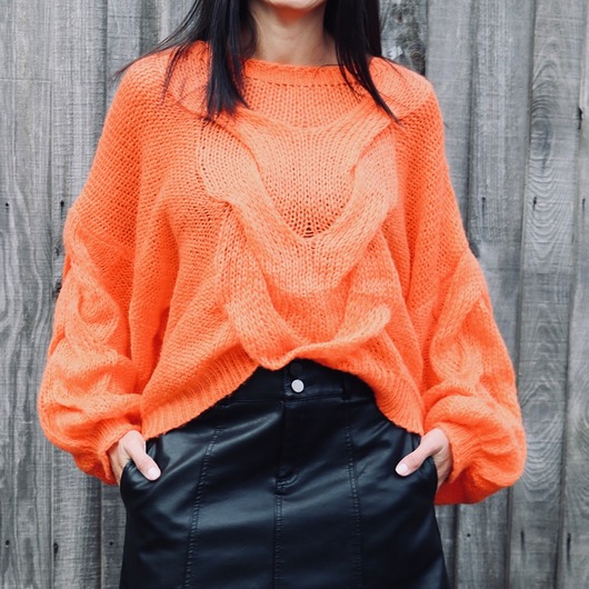 oversizowy sweter MANUbynataliarobakowska
