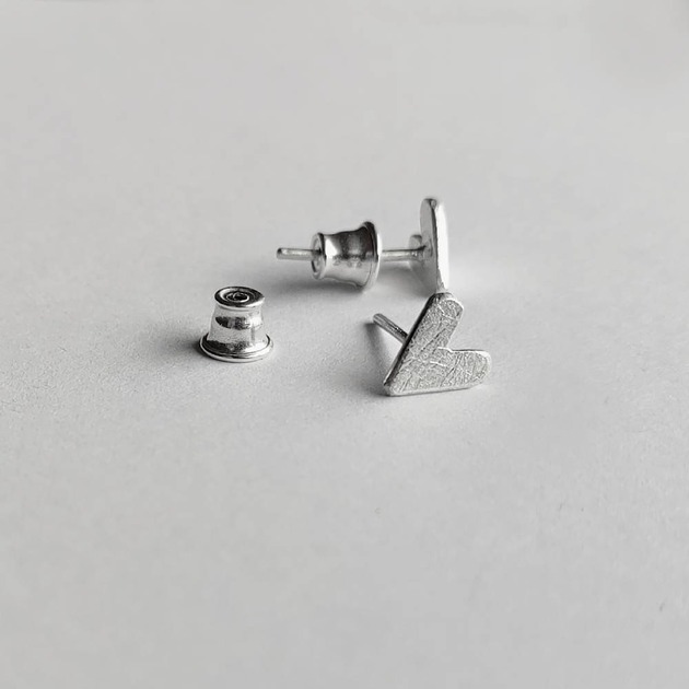 kolczyki srebrne Kolczyki srebrne SERDUSZKO