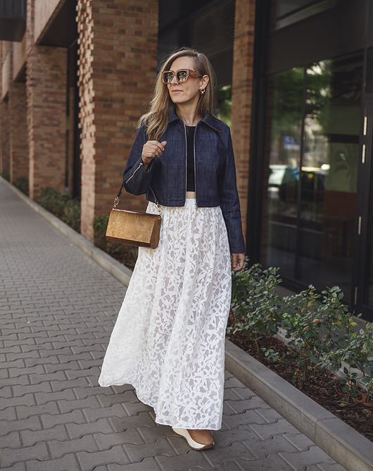 kurtki damskie Kurtka jeansowa