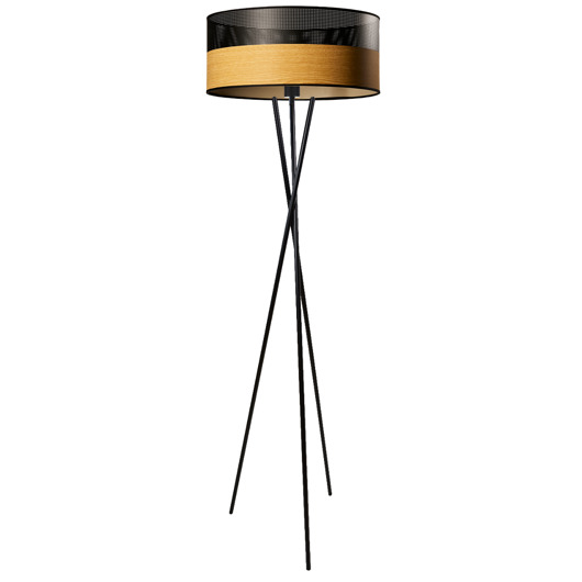 lampy podłogowe Designerska lampa podłogowa na trzech nogach PARYŻ DUAL