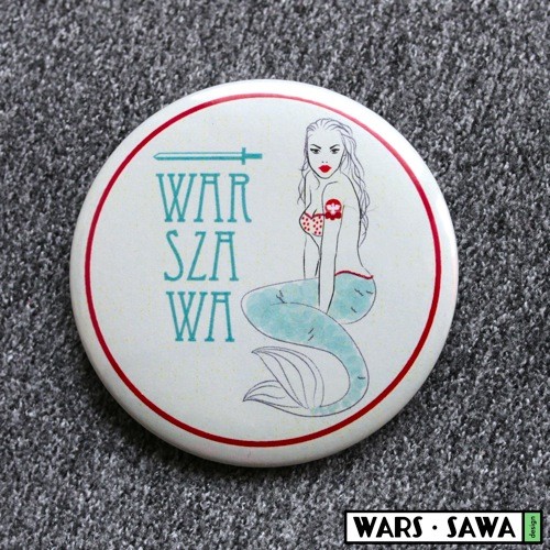MAGNES 56 mm - SEXY Syrenka LOVE POLAND DESIGN