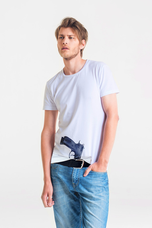 GUN BOY Męski T-shirt GAU great as You