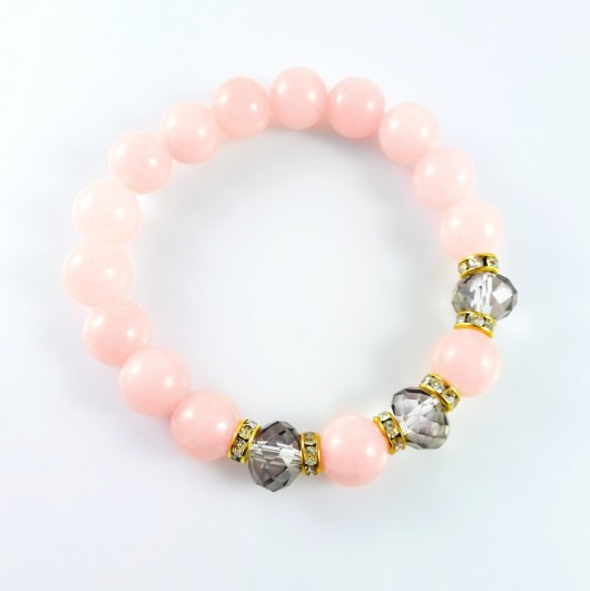 Bransoletki 'Pink Cleo Crystal' labonita