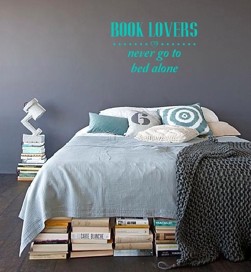 Book lovers naklejka  Tulis