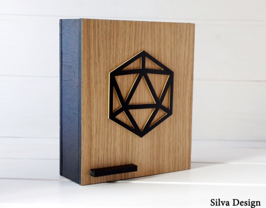 organizery Szafka na klucze GEOMETRIC - wenge