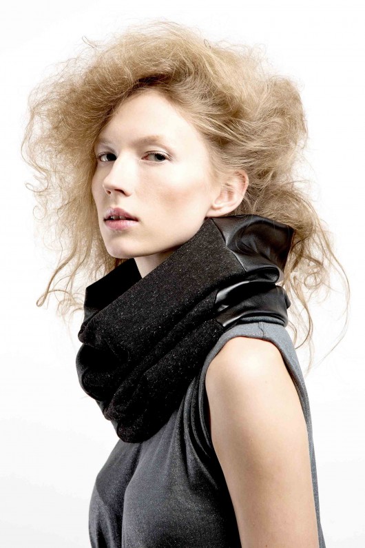 Tuba Komin Leather Strap ANTRA PU BLACK CADOaccessories