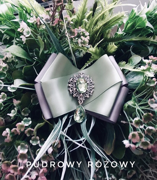broszki Brosza Zielona Piękność  NEW Wiosna