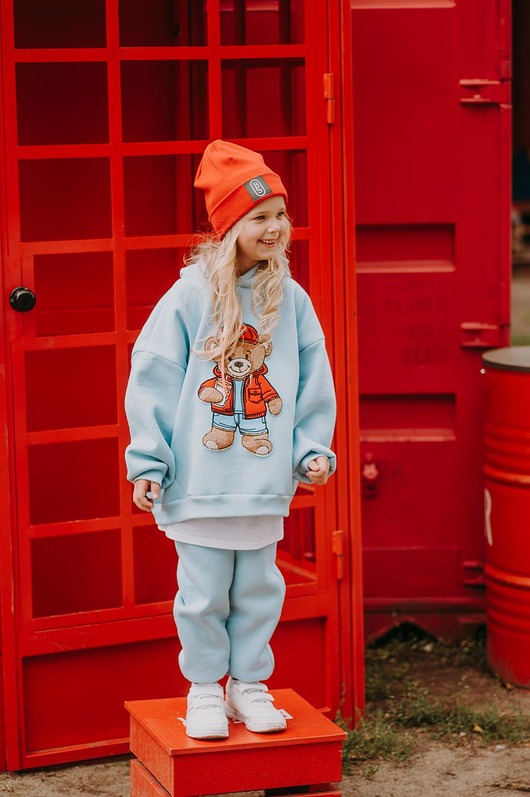 bluzy dla chłopców Dres oversize Rodney Teddy