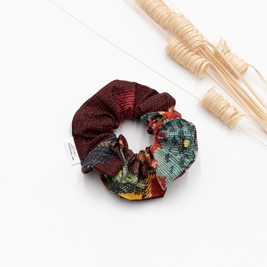 gumki do włosów Scrunchie/frotka Bawełna wzory