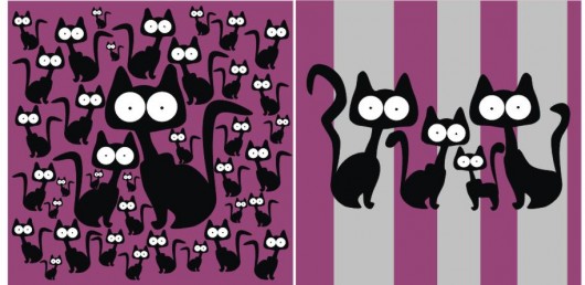 Dwie poduszki-zamówienie Gaul Designs