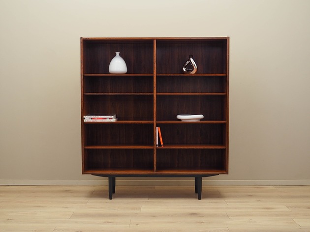 regały Regał palisandrowy, duński design, lata 70, produkcja: Hundevad