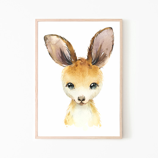 obrazy i plakaty do pokoju dziecięcego PLAKAT, OBRAZEK Animals nr.112