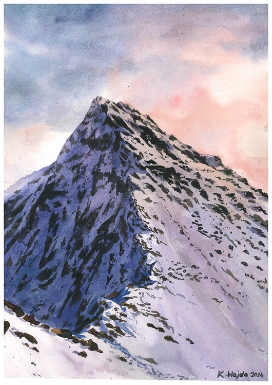plakaty Plakat Świnica, Tatry - szlachetny wydruk Fine art (giclee)