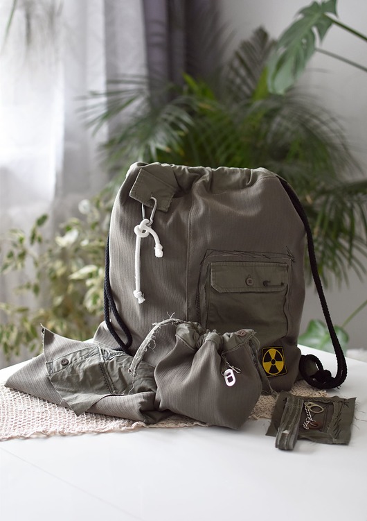 torby i nerki męskie Plecak worek wojskowy