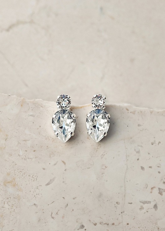 Biżuteria ślubna Eleganckie Kolczyki Ślubne Sztyfty GRACE