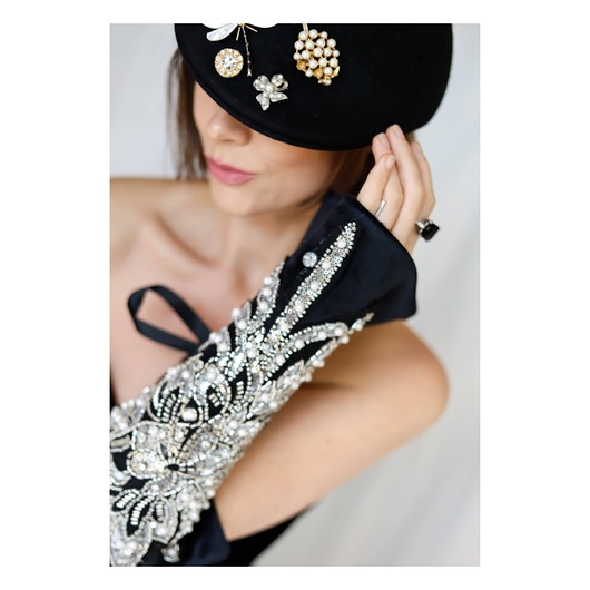 bransoletki - inne Jedwabny mankiet