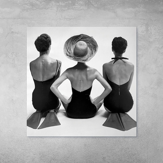 fotografia Plakat Vintage - Kobiety w strojach kąpielowych