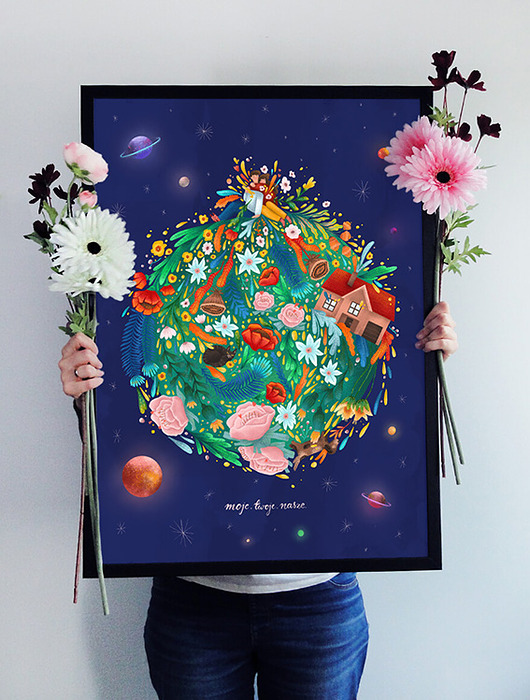 plakaty Plakat Nasze miejsce