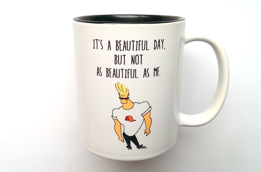 KUBEK Beautiful day z CZARNYM WNĘTRZEM FarrowDesign