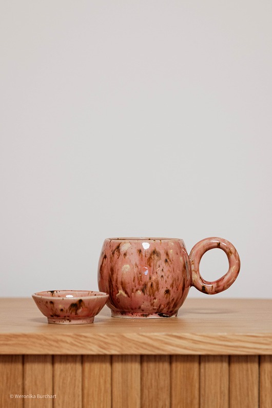 kubki Zestaw - Kubek z uchem i miseczka