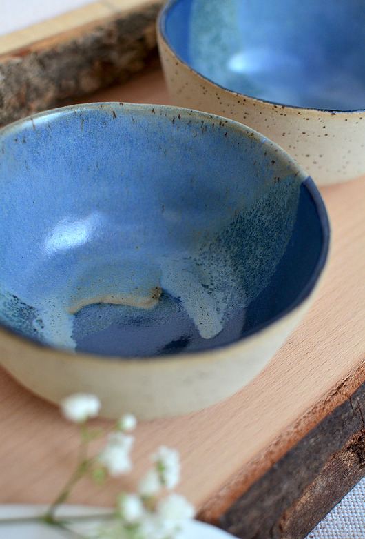 miski i misy Zestaw 2 misek ceramicznych