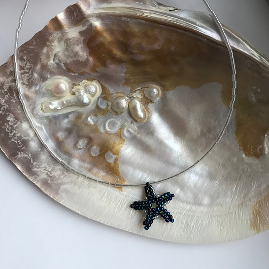 chokery Naszyjnik rozgwiazda