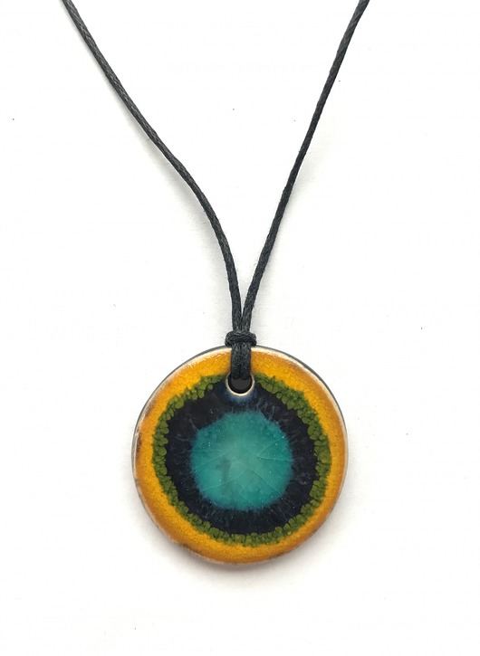 wisiory Wisiorek z niebieskim oczkiem