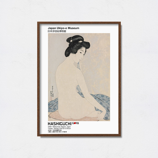 plakaty Goyo Hashiguchi  - Exhibition Poster