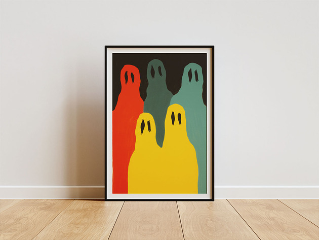 plakaty Plakat - Ghost family