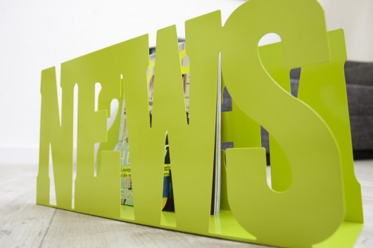 Gazetnik News Green 20cm (Z21899) Home Design