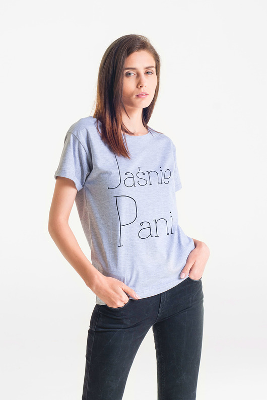 JAŚNIE PANI Oversize T-shirt GAU great as You