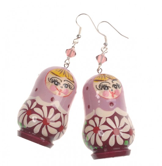 Matrioszki Fiołkowe TWINS