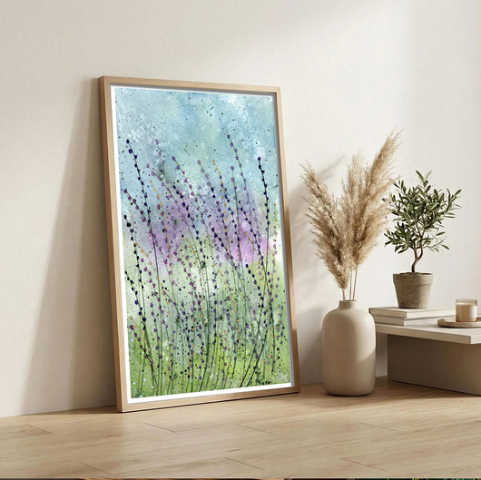 grafiki i ilustracje Subtelna łąka