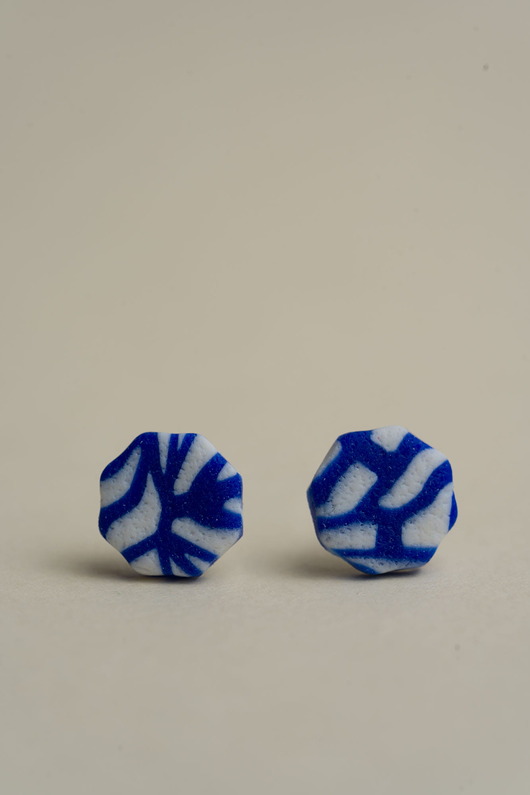 kolczyki z masy plastycznej Pojedyncze sztyfty pastylki