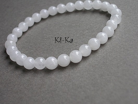  Basic white  - bransoletka KiKa pracownia