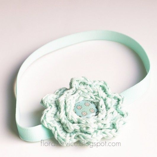 simple MINTY opaska FloraArt