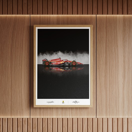 plakaty Plakat Motoryzacja -  Ferrari SF-24