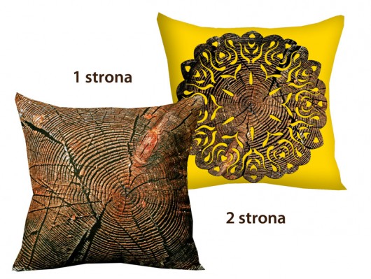 2x 2w1 Z góralskiej chaty i wiosna poduszka 45cm AT design