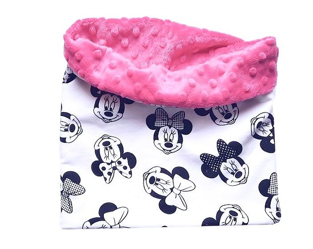 szaliki dziecięce Minnie 2 -komin, ocieplacz