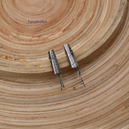 RAW SILVER- sztyfty srebrne  tanakaArt
