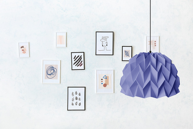 lampy wiszące Lampa wisząca origami ICEFRUIT jagodowa