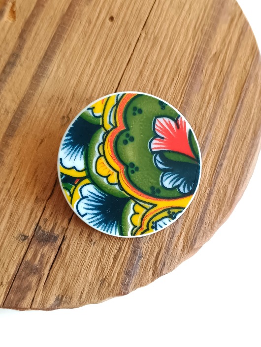 broszki Broszka w orientalne wzory