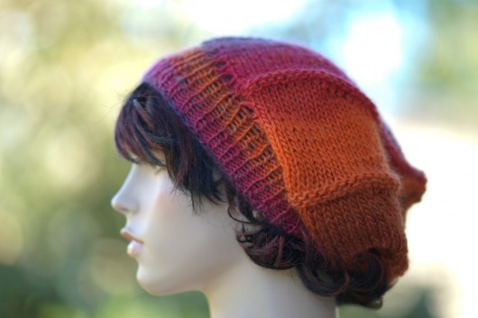 Beret wełniany  &quot; Carrot &quot; HERBE DESIGN