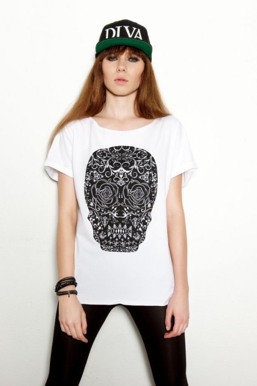 T-shirt skull XXXMad Lola