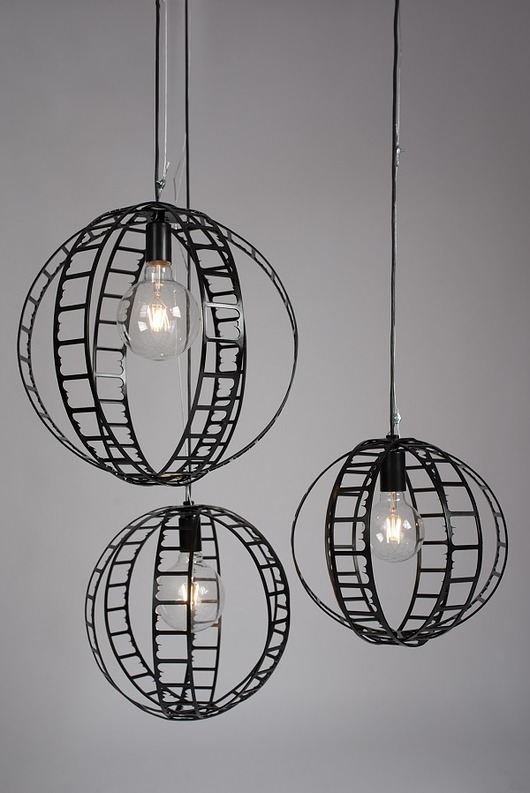 Designerska, nowoczesna lampa loft handmade. Light My Fire